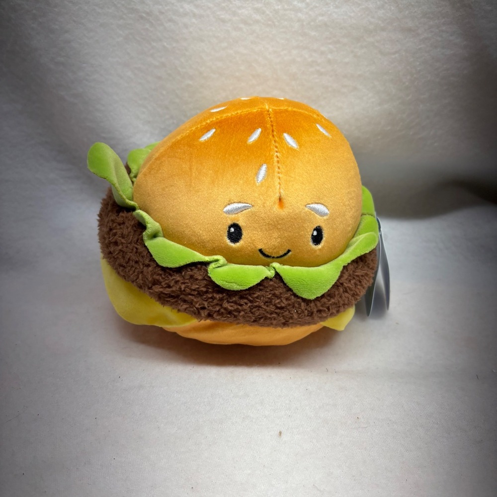 Giggle Scape Plush Hamburger Burger‎ Kawaii Stuffed Toy Ages 1